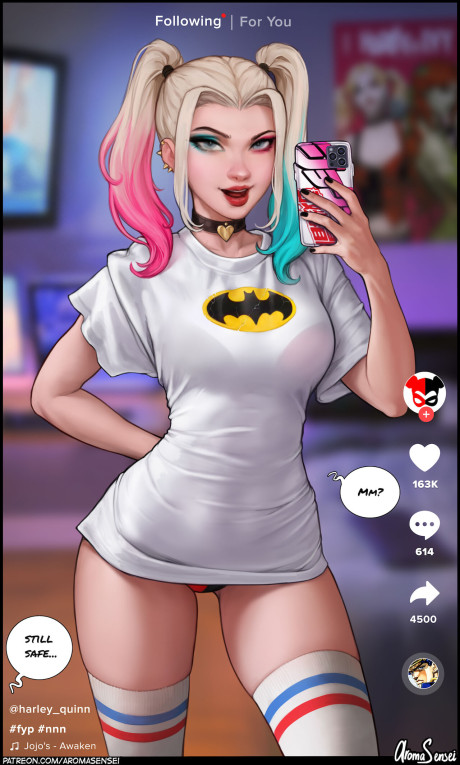 Aromasensei Harley Quinn Porn