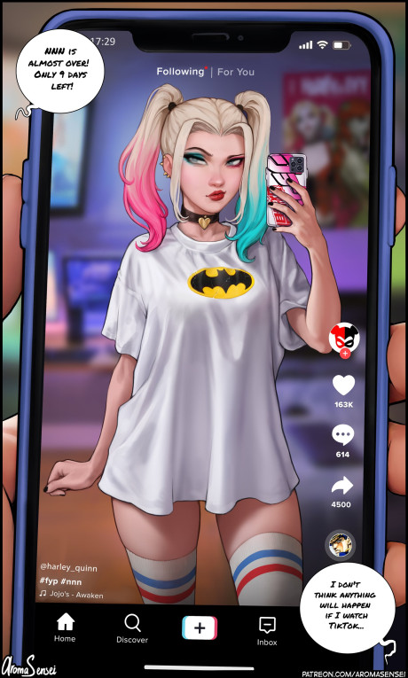 Harley Quinn Tiktok Futa Edition Comic Porn Porn