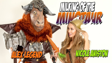 Nicole Aniston Captures And Milks A Minotaur 400