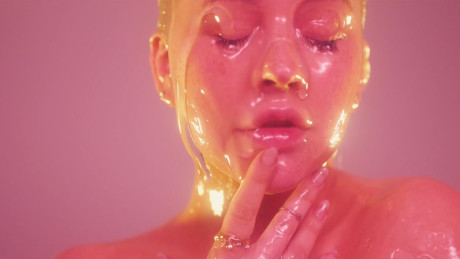 Christina Aguilera 37 Strips Completely Naked As She S Covered In Slime For Comeback Single Her First In 6 Mirror