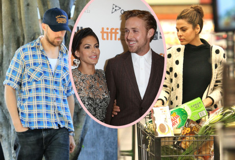 No Nannies Inside Ryan Gosling Eva Mendes Down To Earth Home Perez